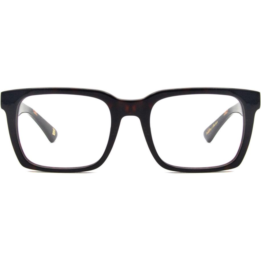 Heren Vierkant Volledige rand Plastic Tortoiseshell Bril - Anti-Blauwlichtglazen - SmartBuy Collection