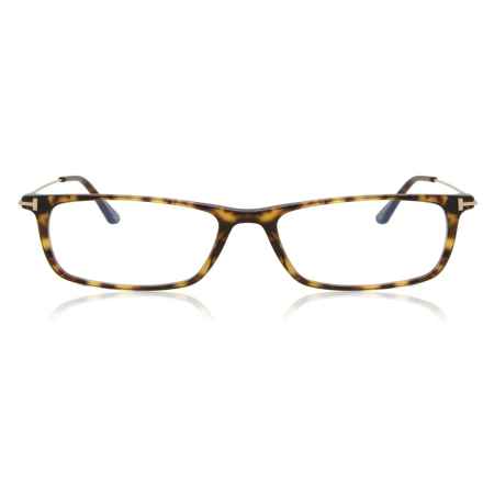 Tom Ford FT5758-B 052 Blauw-Light Block Tortoiseshell Heren Bril