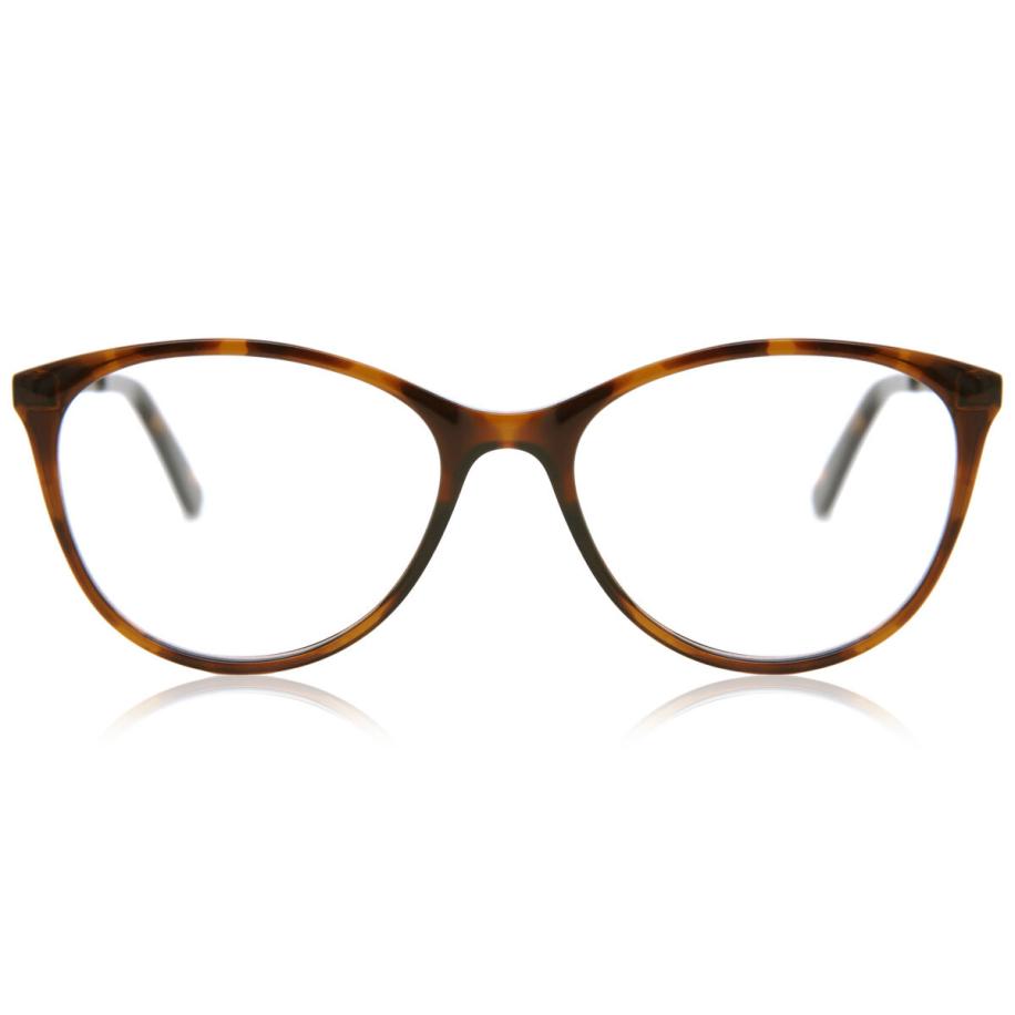 Dames Cat-eye Volledige rand Plastic Tortoiseshell Bril - Anti-Blauwlichtglazen - SmartBuy Collection