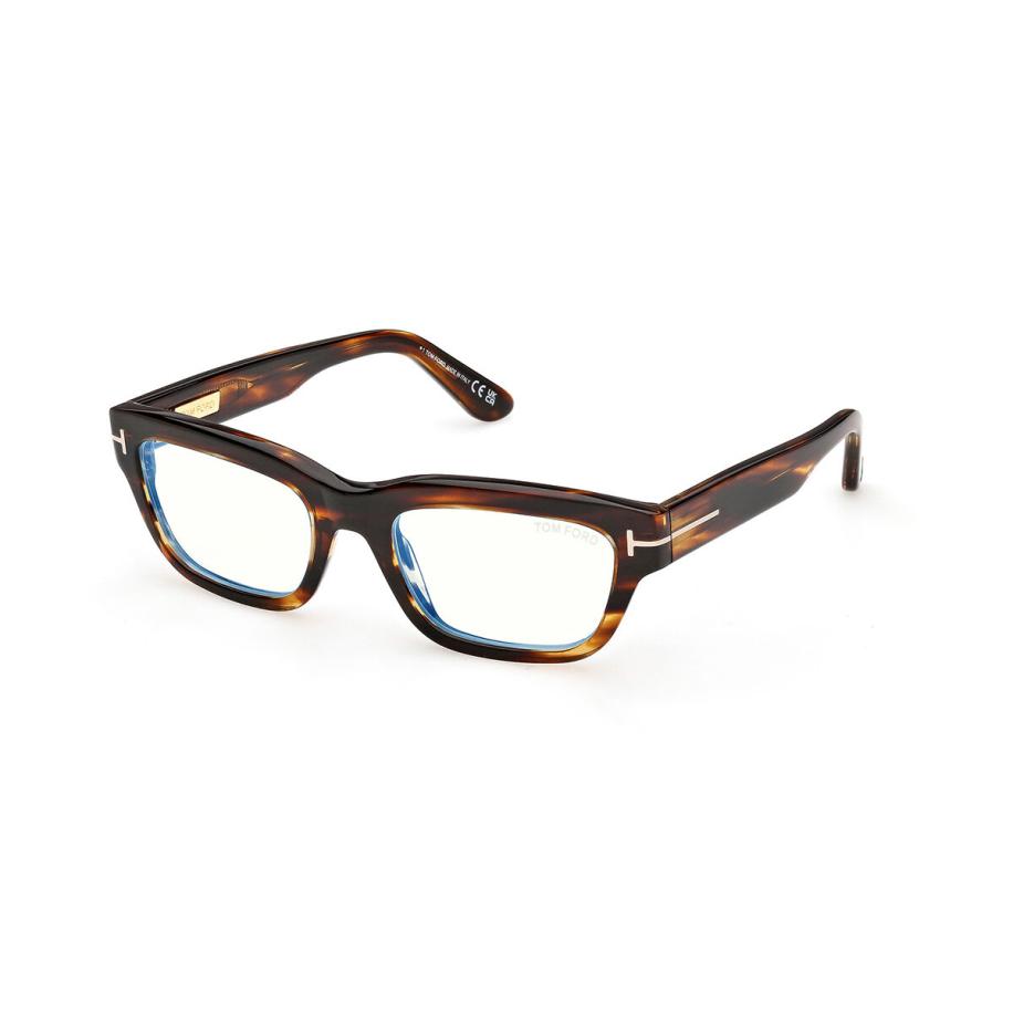 Tom Ford FT6045-B 55 Blauw-Light Block Tortoiseshell Dames Bril
