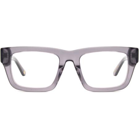 Heren Vierkant Volledige rand Plastic Doorzichtig Bril - Anti-Blauwlichtglazen - SmartBuy Collection