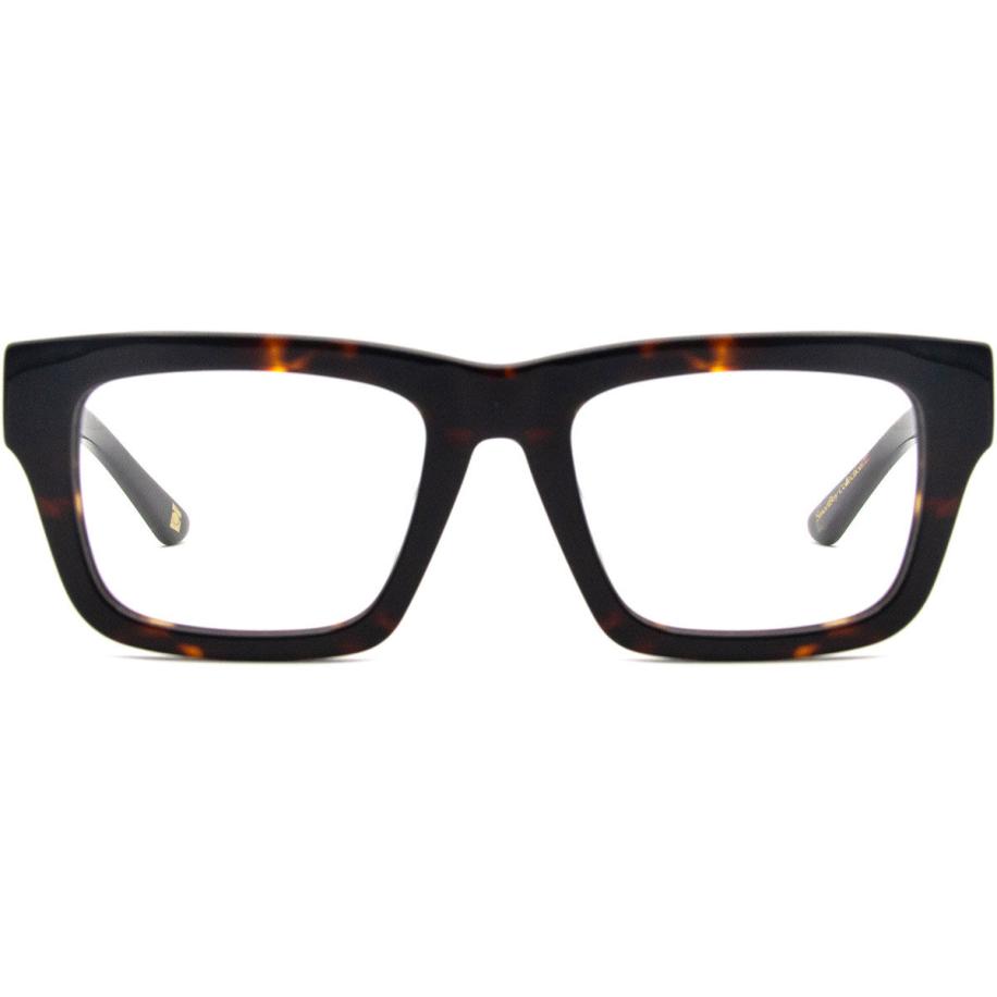 Heren Vierkant Volledige rand Plastic Tortoiseshell Bril - Anti-Blauwlichtglazen - SmartBuy Collection