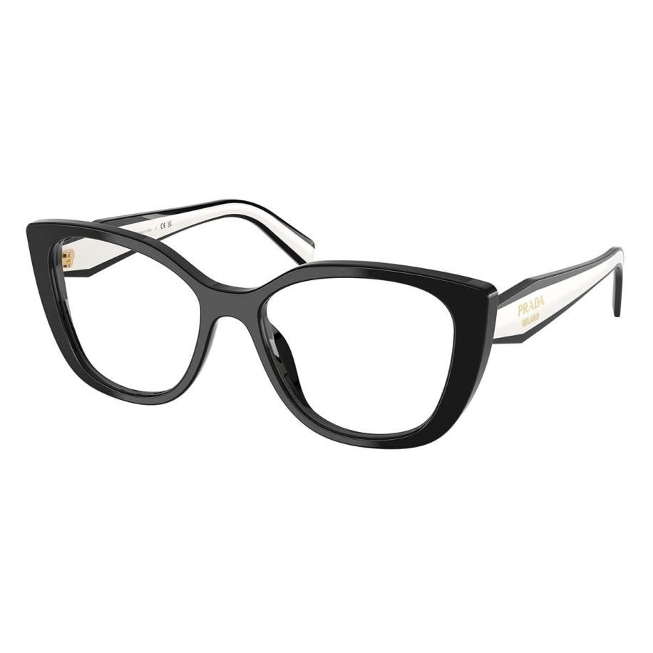 Prada PR B04VF Aziatische pasvorm 16K1O1 Zwart Dames Bril