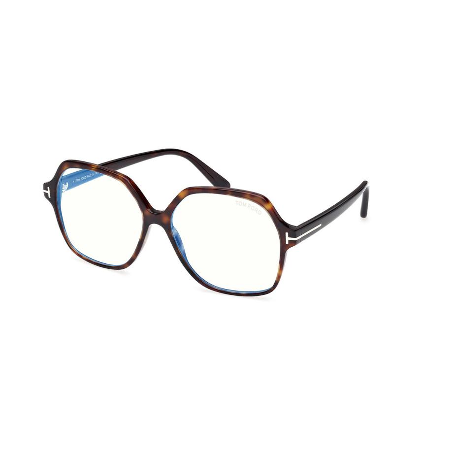 Tom Ford FT6062-B 52 Blauw-Light Block Tortoiseshell Heren Bril