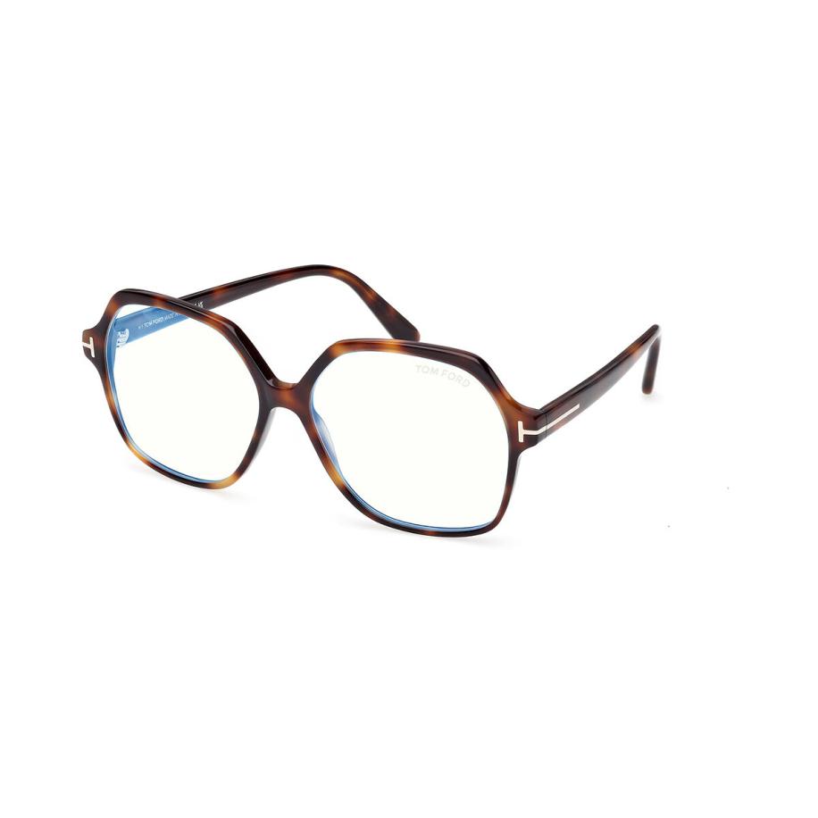 Tom Ford FT6062-B 53 Blauw-Light Block Tortoiseshell Heren Bril
