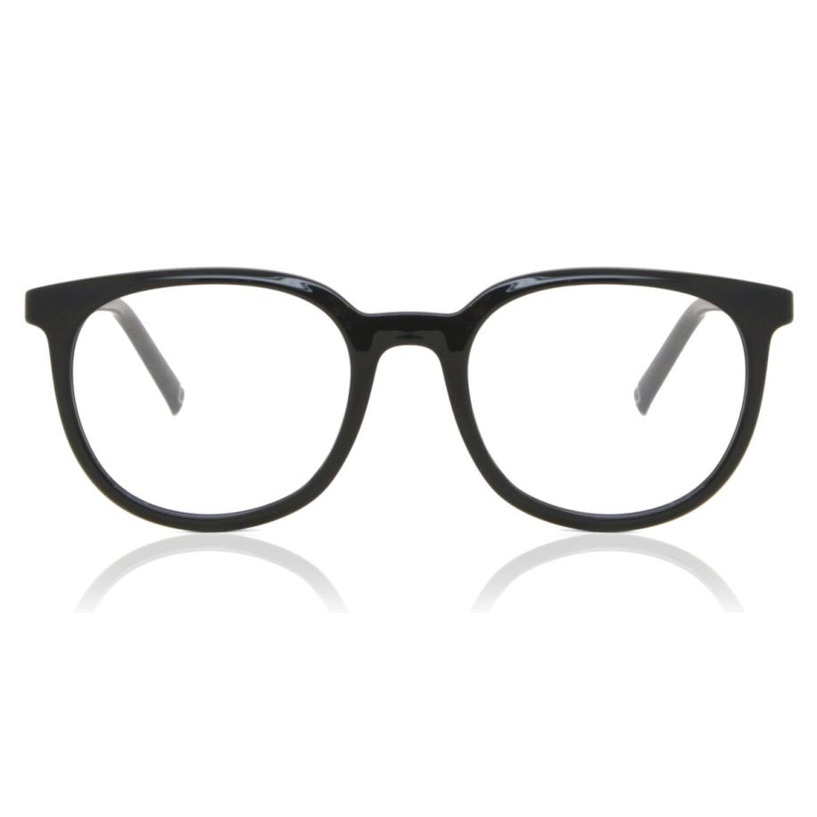 Heren Ovaal Volledige rand TR90 Zwart Bril - Anti-Blauwlichtglazen - SmartBuy Collection