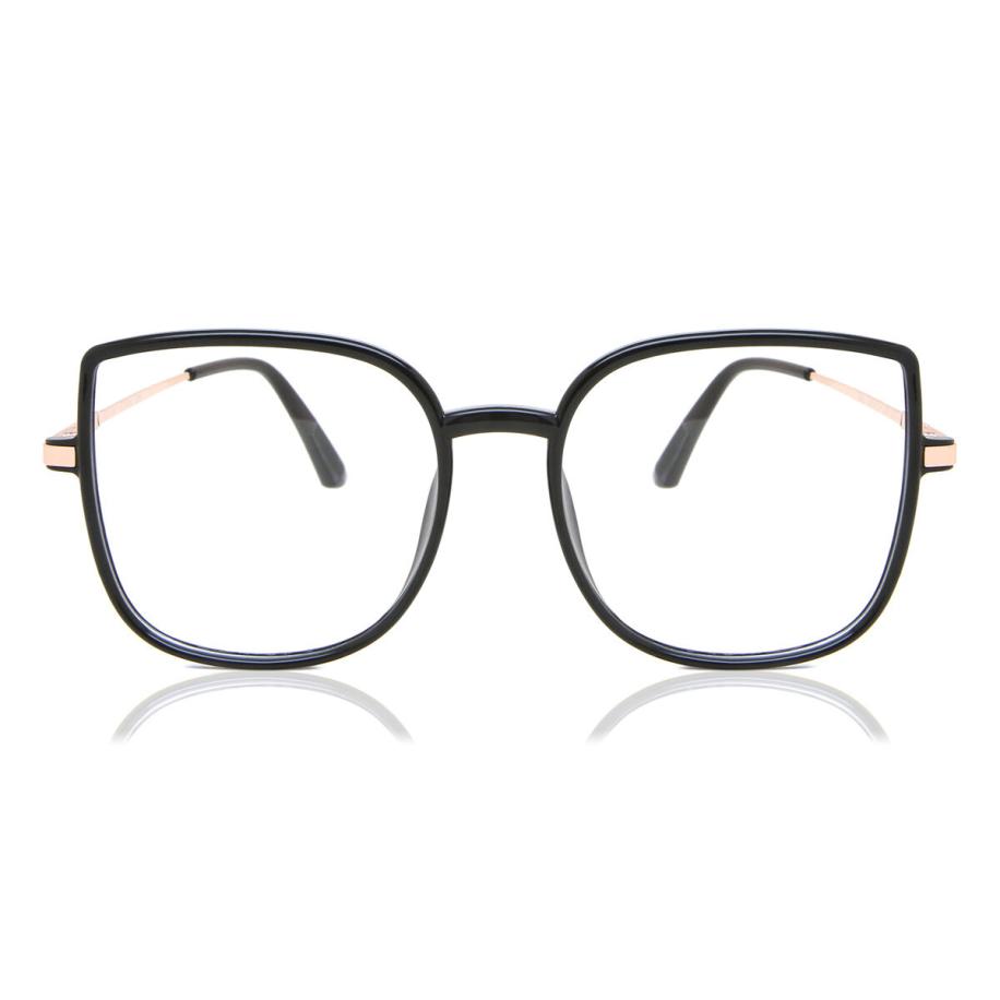 Dames Cat-eye Volledige rand Plastic Zwart Bril - Anti-Blauwlichtglazen - SmartBuy Collection