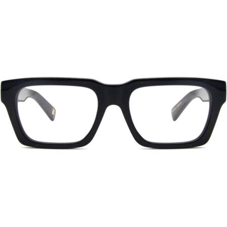 Heren Vierkant Volledige rand Plastic Zwart Bril - Anti-Blauwlichtglazen - SmartBuy Collection