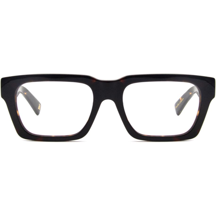 Heren Vierkant Volledige rand Plastic Tortoiseshell Bril - Anti-Blauwlichtglazen - SmartBuy Collection