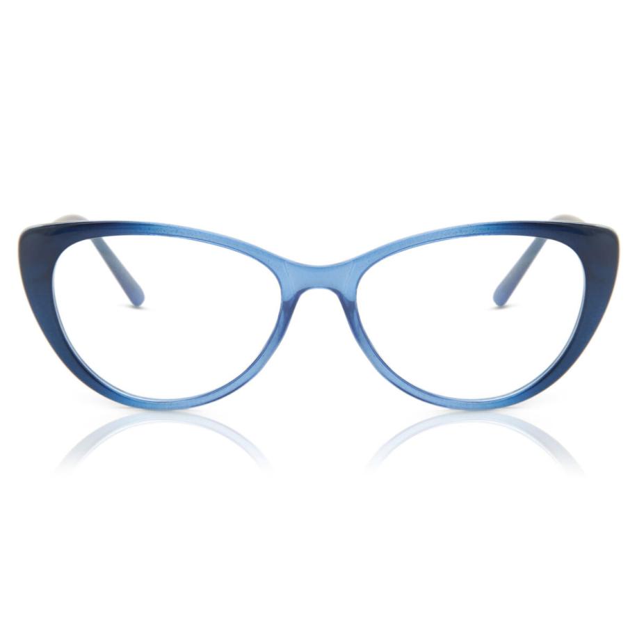 Dames Cat-eye Volledige rand Plastic Blauw Bril - Anti-Blauwlichtglazen - SmartBuy Collection