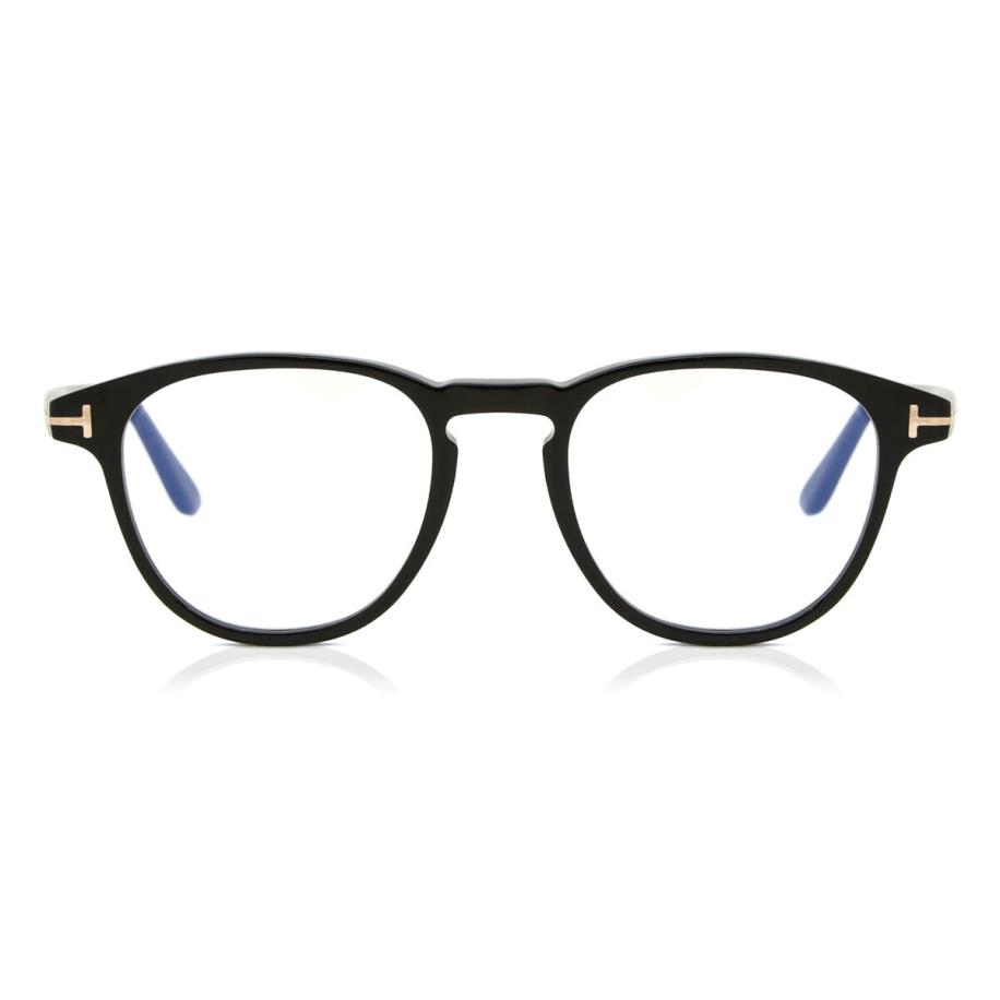 Tom Ford FT5899-B 1 Blauw-Light Block Zwart Heren Bril