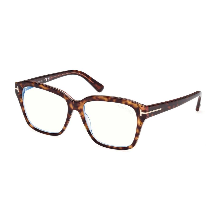 Tom Ford FT5955-B 56 Tortoiseshell Dames Bril