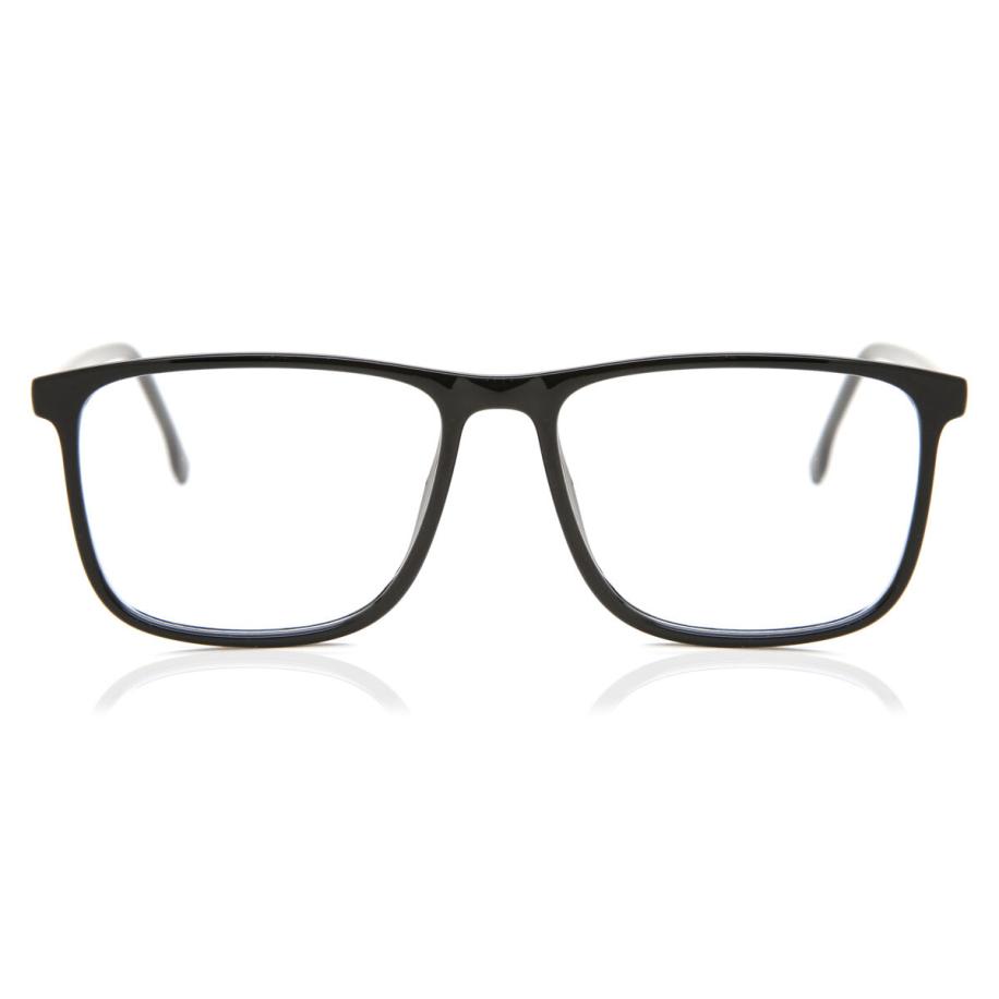 Heren Vierkant Volledige rand Plastic Zwart Bril - Anti-Blauwlichtglazen - SmartBuy Collection
