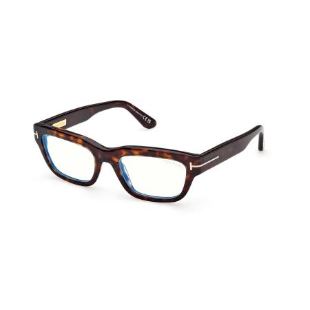 Tom Ford FT6045-B 052 Blauw-Light Block Tortoiseshell Dames Bril
