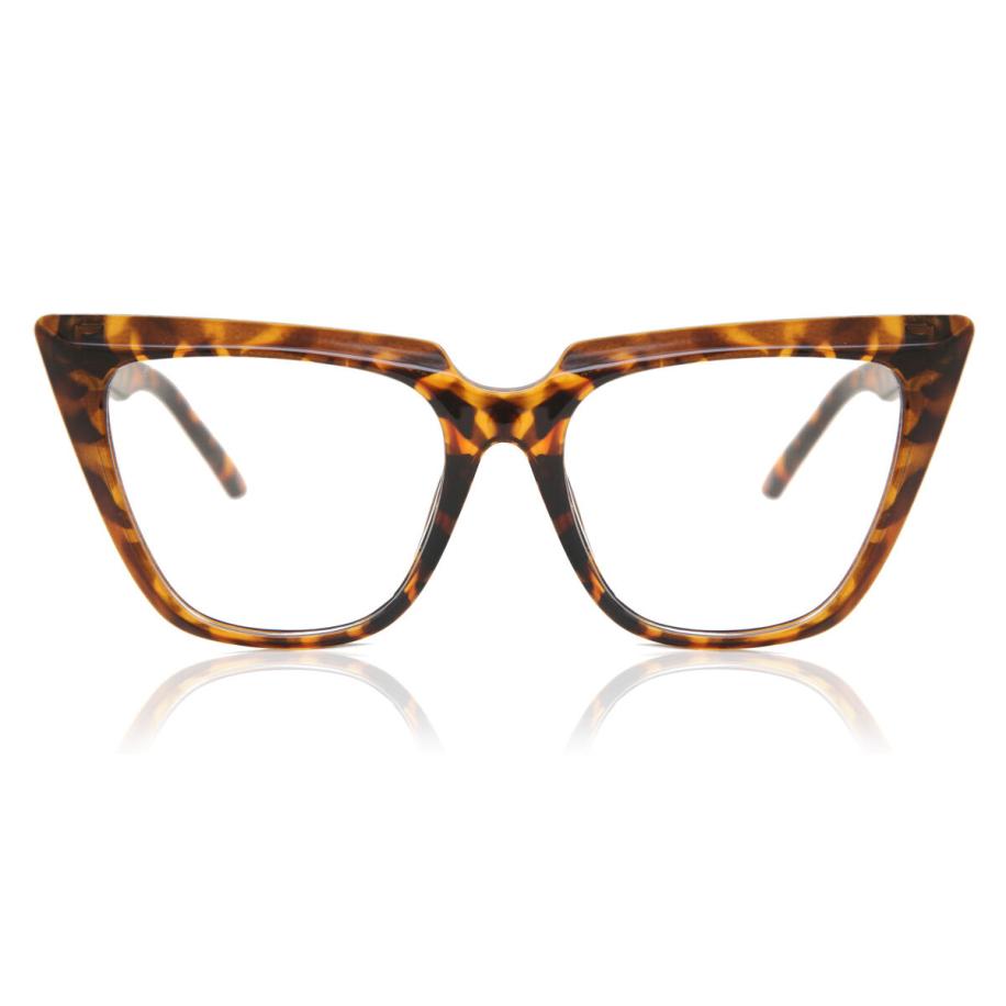 Heren Cat-eye Volledige rand Plastic Tortoiseshell Bril - Anti-Blauwlichtglazen - SmartBuy Collection