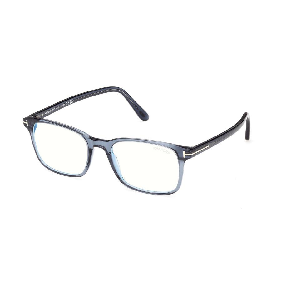 Tom Ford FT5831-B 90 Blauw-Light Block Blauw Heren Bril