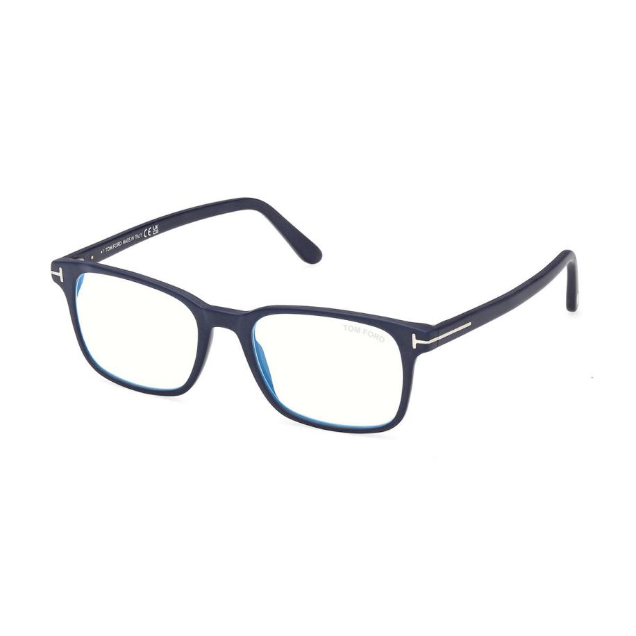 Tom Ford FT5831-B 91 Blauw-Light Block Blauw Heren Bril