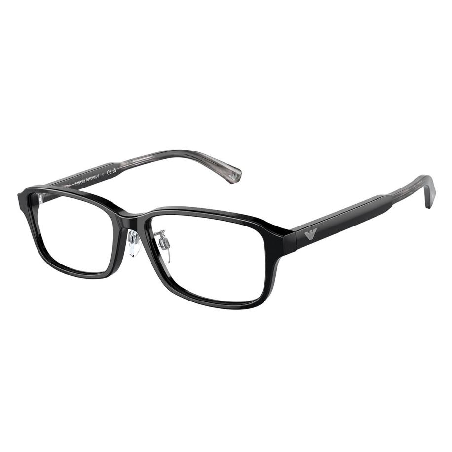 Emporio Armani EA3215D Aziatische pasvorm 5017 Zwart Heren Bril