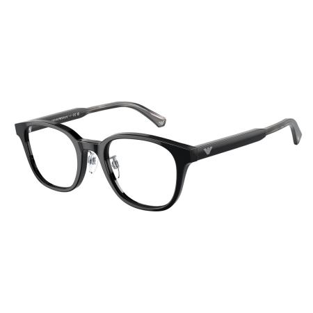 Emporio Armani EA3216D Aziatische pasvorm 5017 Zwart Heren Bril