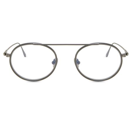 Tom Ford FT5692-B 008 Blauw-Light Block Grijs Heren Bril
