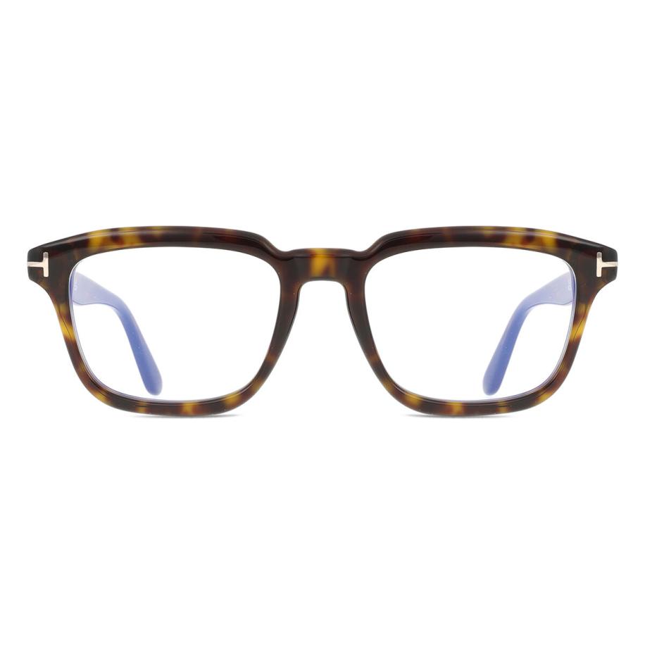 Tom Ford FT6032-B 52 Blauw-Light Block Tortoiseshell Heren Bril