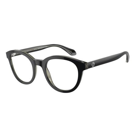 Giorgio Armani AR7256F Aziatische pasvorm 6087 Zwart Heren Bril