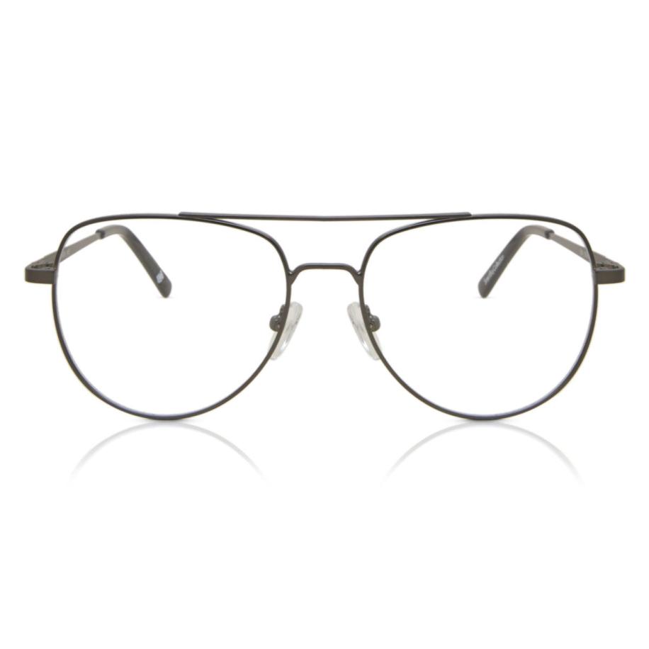 Heren Piloot Volledige rand Metaal Gunmetal Bril - Anti-Blauwlichtglazen - SmartBuy Collection