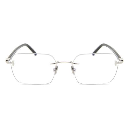 Tom Ford FT5934-B 016 Blauw-Light Block Zilver Heren Bril