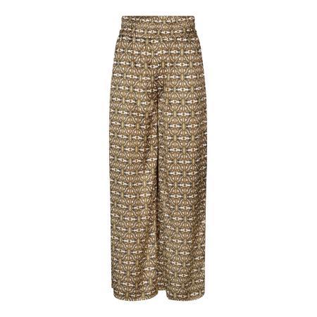 Dea Kudibal Dea Kudibal Broek Margodea ecru / lichtbruin / goud / grafiet