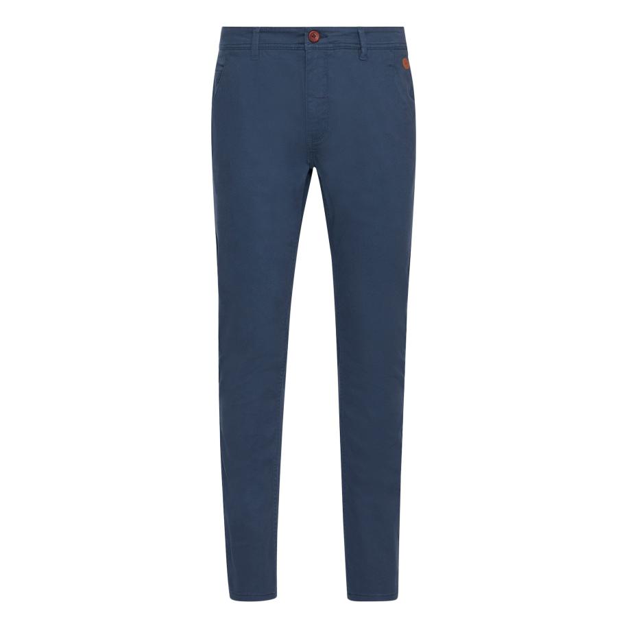 BLEND Chino Kainz navy Blauw