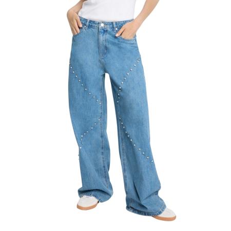 Alix The Label Embellished Denim Jeans