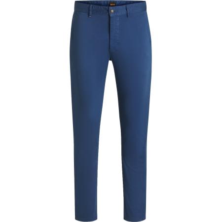 BOSS Chino Slim Donkerblauw