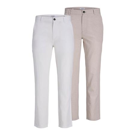 Jack & Jones JACK & JONES Chino beige / wit
