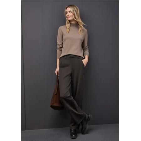 Street One Broek met rechte pijpen en details