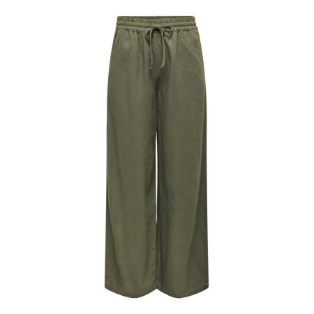 JDY JDY Broek Say groen gemêleerd