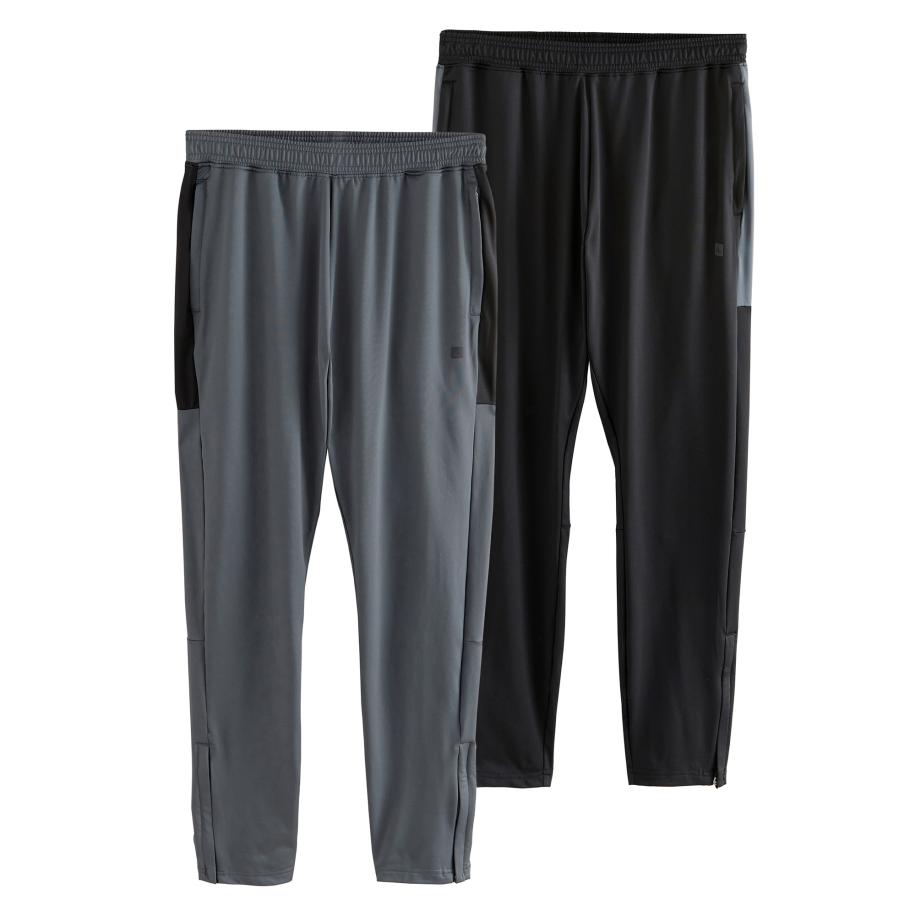 Next Next Broek basaltgrijs / zwart -