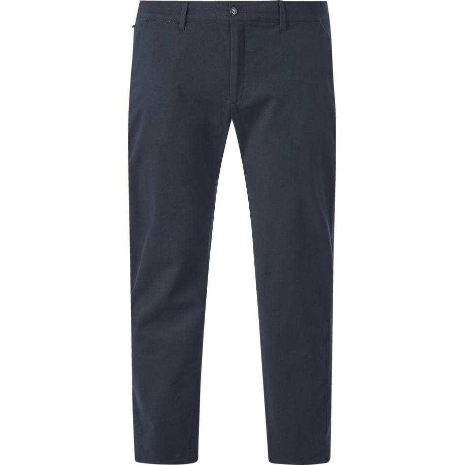 Charles Colby Broek met platte voorkant blauw, Effen Blauw