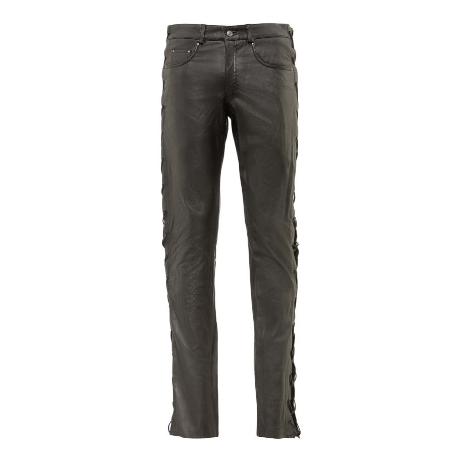 RICANO RICANO Broek Cow Waxy zwart -