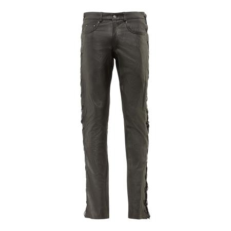 RICANO RICANO Broek Cow Waxy zwart