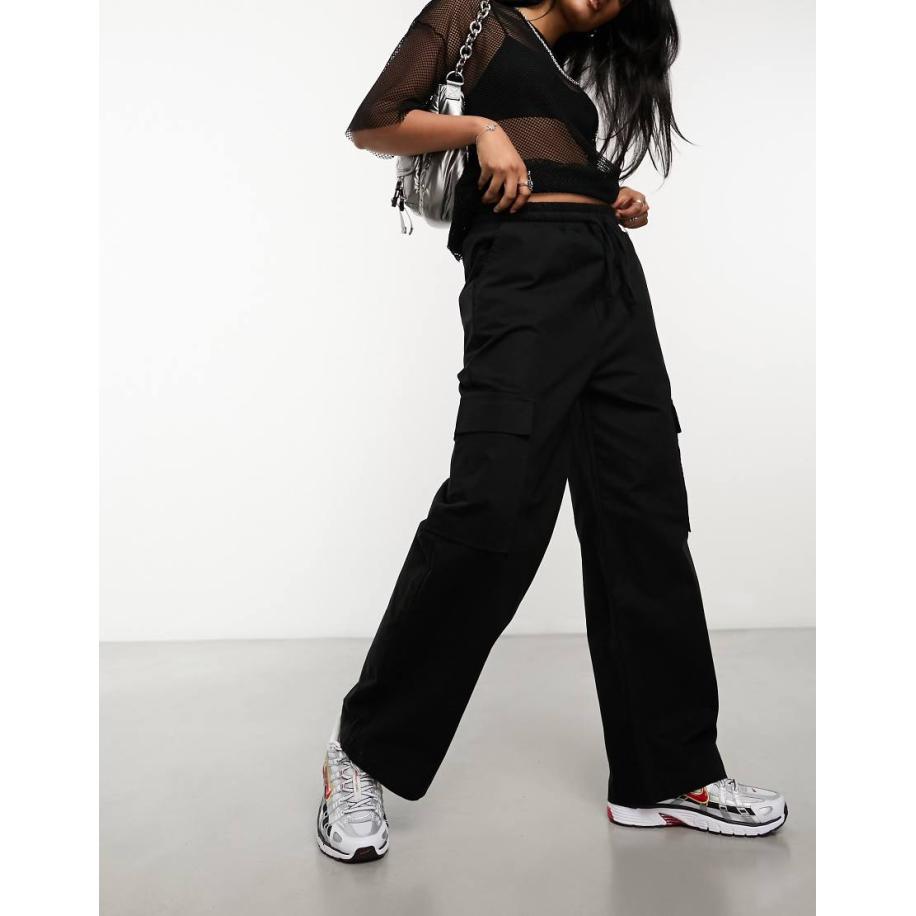 COLLUSION Cargobroek in zwart Zwart