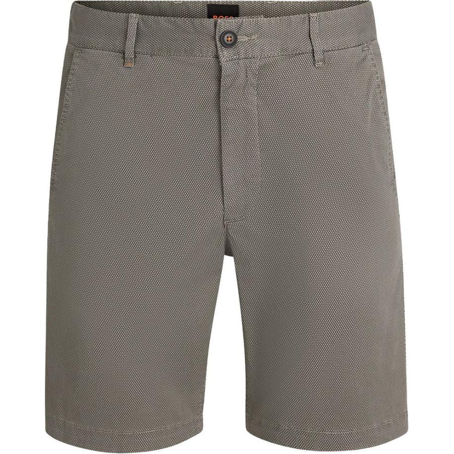 Boss Chino Short Beige Bruin