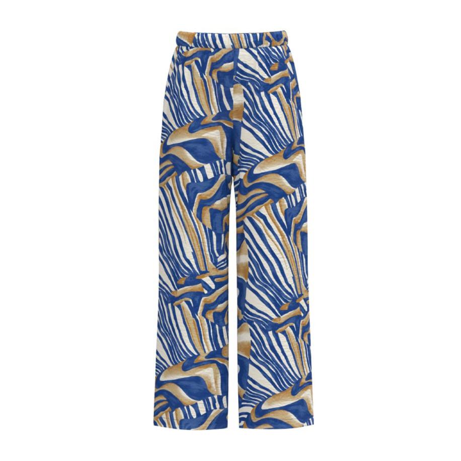 Desires DESIRES Broek Isa blauw / ombergrijs / kaki / wit -