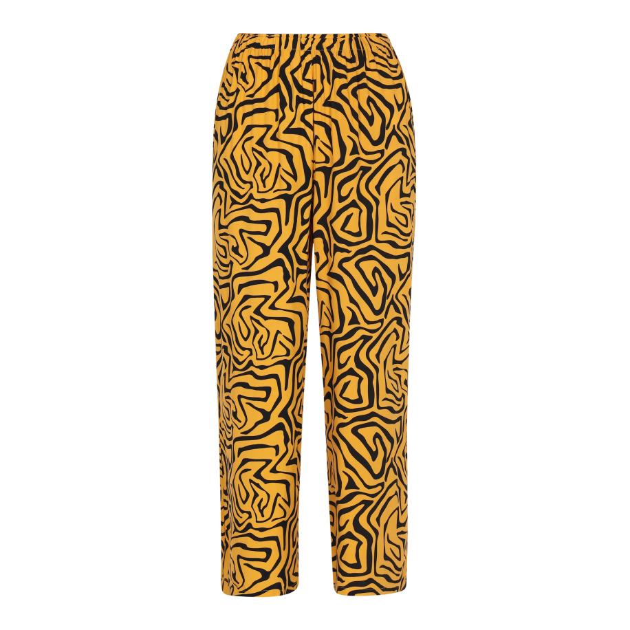 MYMO myMo ROCKS Broek donkergeel / zwart -