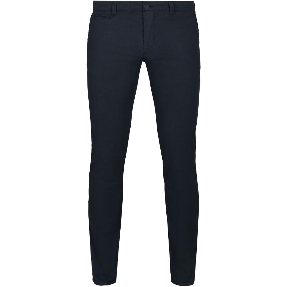 Mac Broek Lennox Navy Blauw