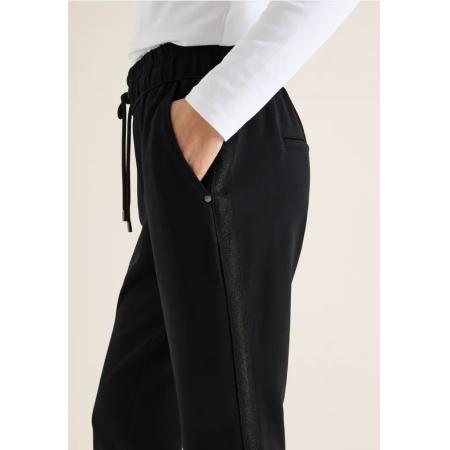 CECIL Broek met glittertape