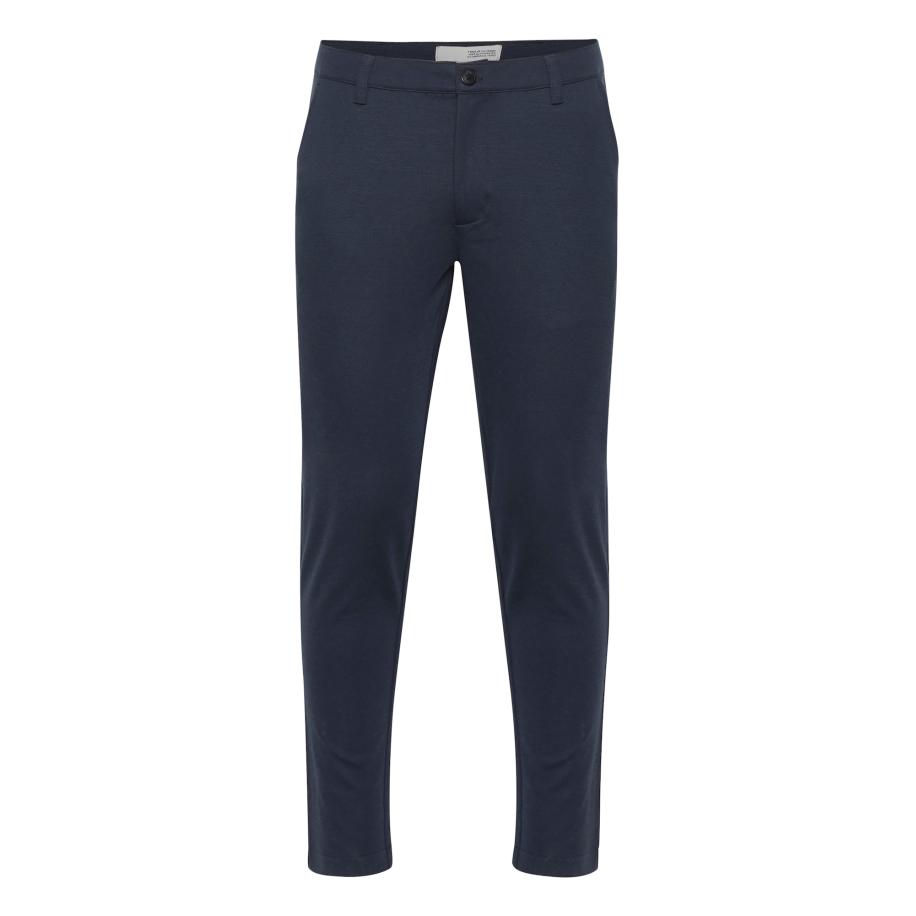 !Solid Chino Dave navy Blauw