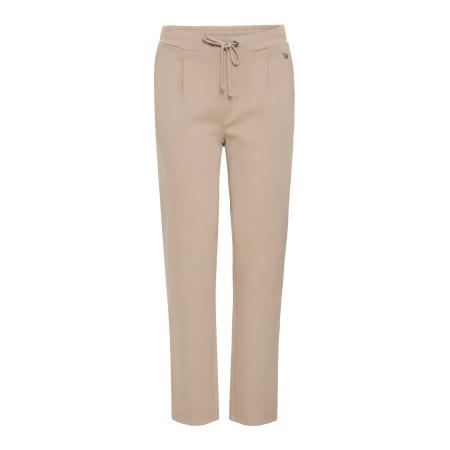 Fransa Fransa Bandplooibroek FRZASTRETCH 1 taupe