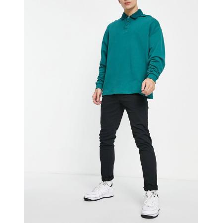 Jack & Jones Intelligence - Slim fit chino in zwart