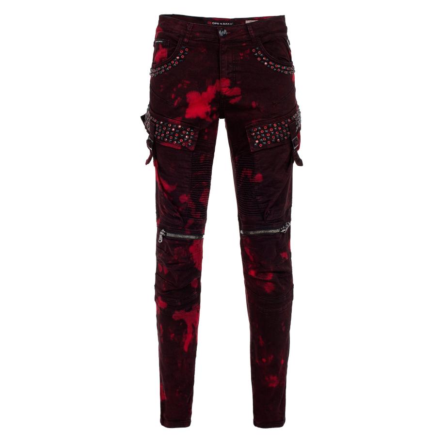 Cipo & Baxx CIPO & BAXX Cargobroek rood / bourgogne -