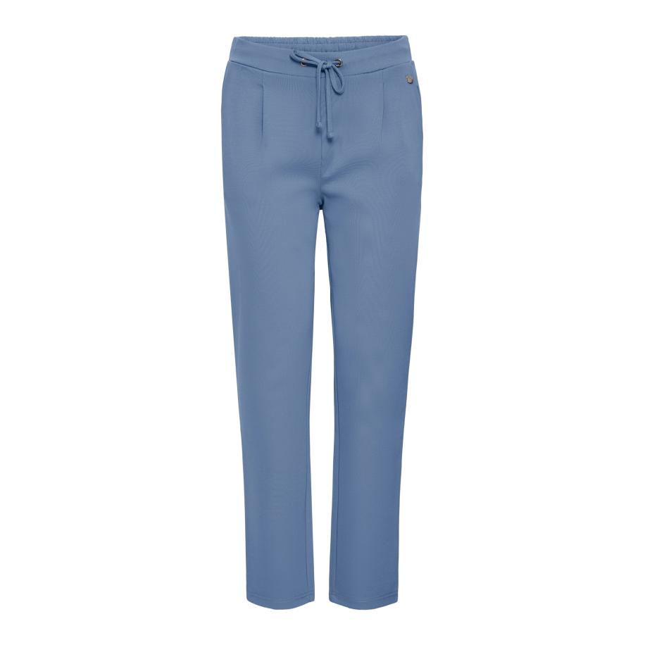 Fransa Fransa Bandplooibroek FRZASTRETCH 1 lichtblauw -